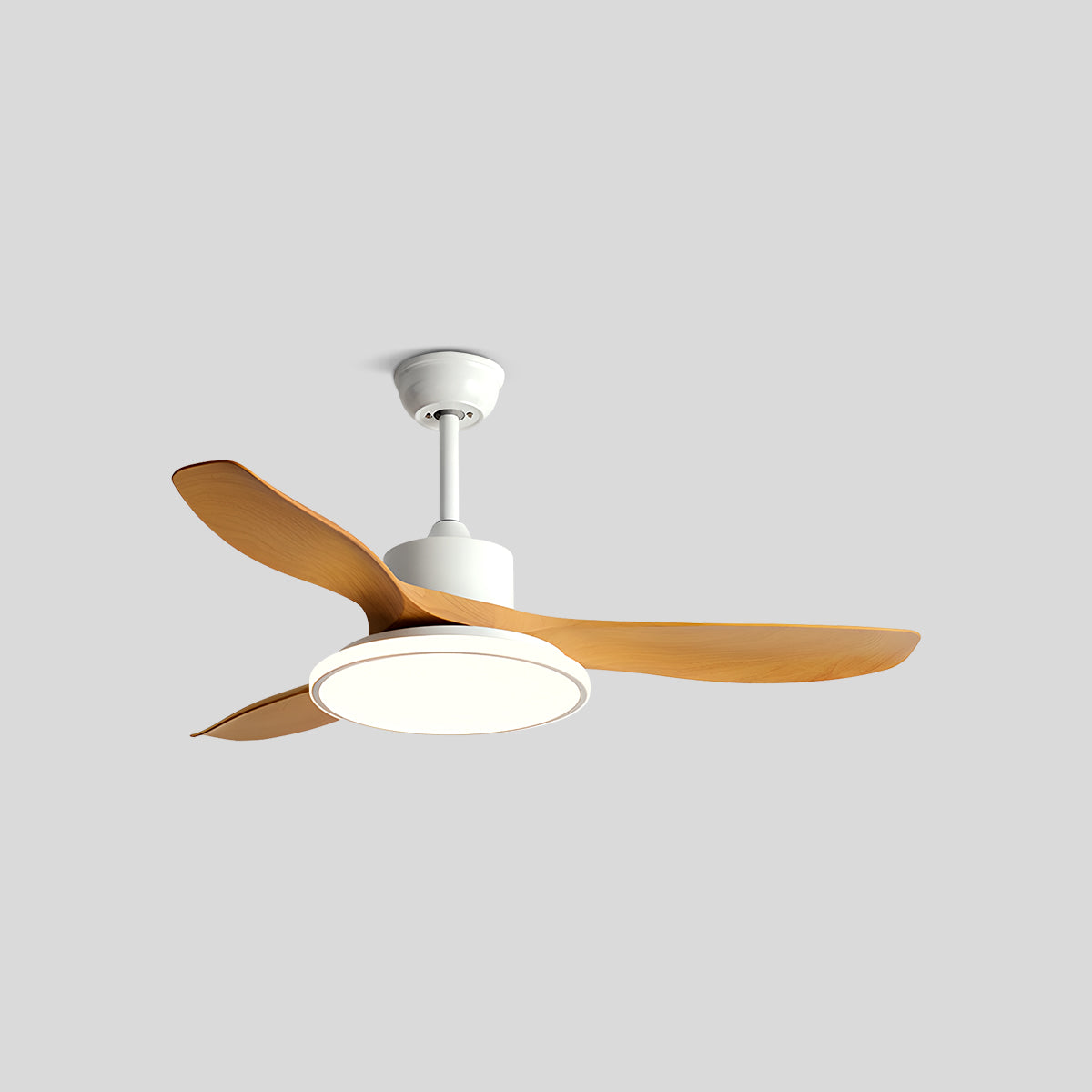 Modern 3 Blade Ceiling Fan with Light