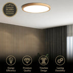 Zenno Wabi-sabi Modern Round Ceiling Light