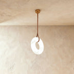 Aktis Alabaster Pendant Light
