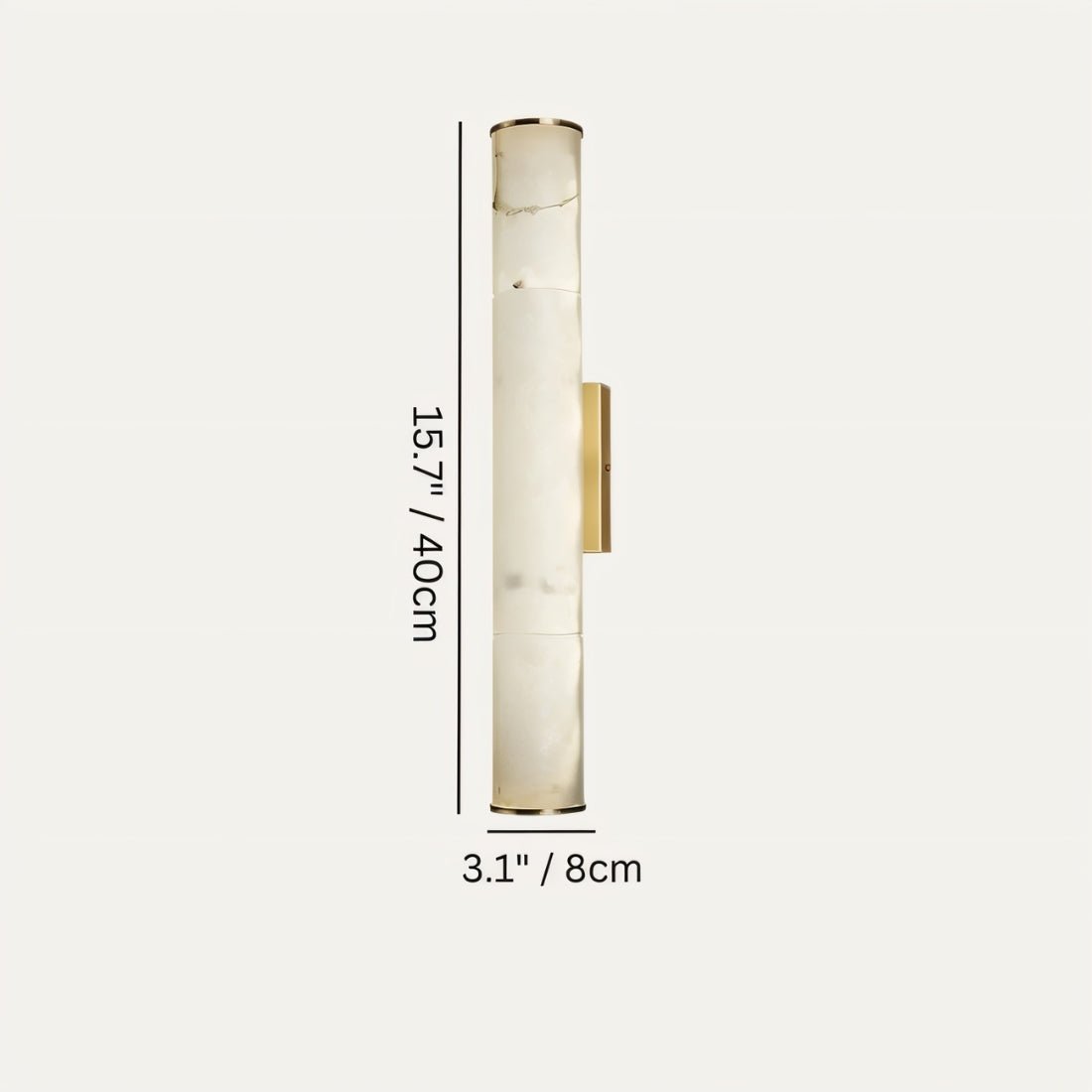 Aquilus Alabaster Wall Lamp