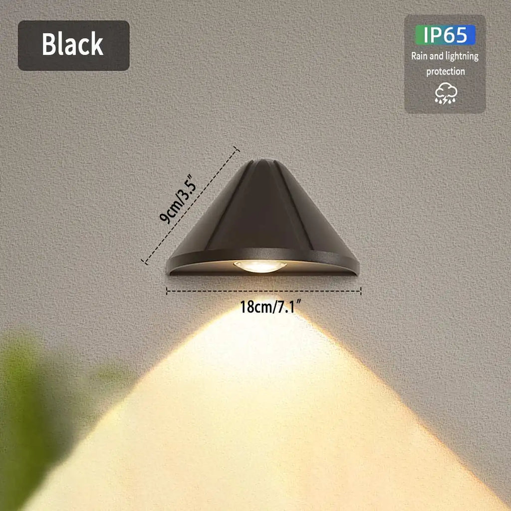 Outdoor Waterproof Cone Wall Light