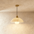 Cupola Alabaster Pendant Light