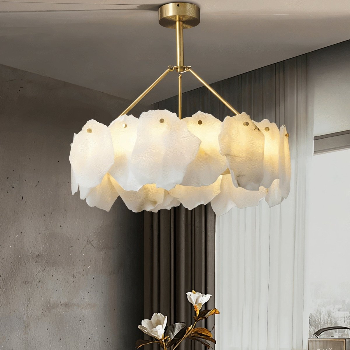 Elora Alabaster Chandelier