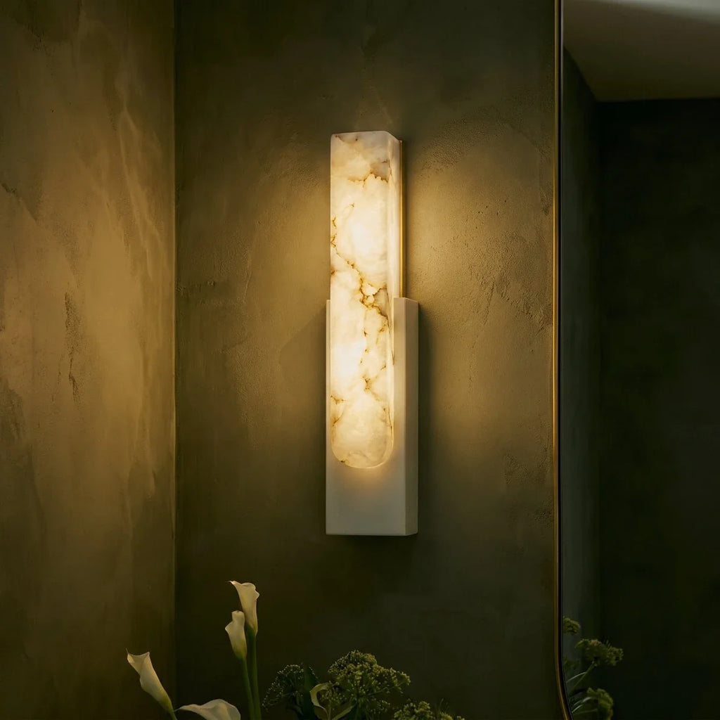 Emilia Alabaster Wall Lamp - Open Box