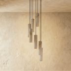 Entokei Alabaster Chandelier Light
