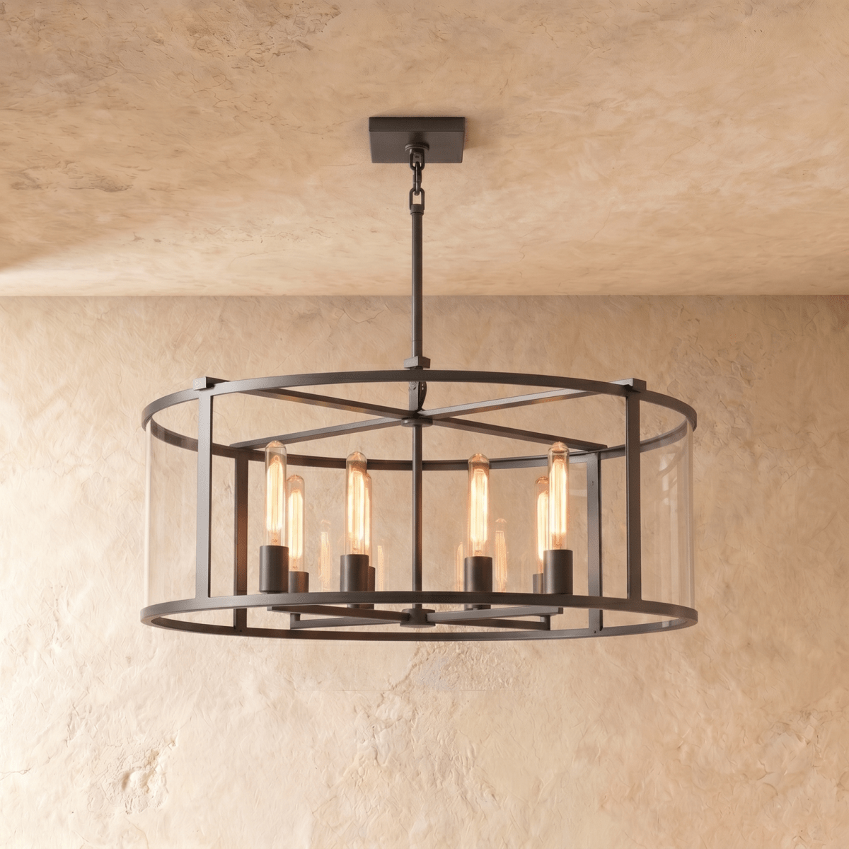 Matkon Round Chandelier -