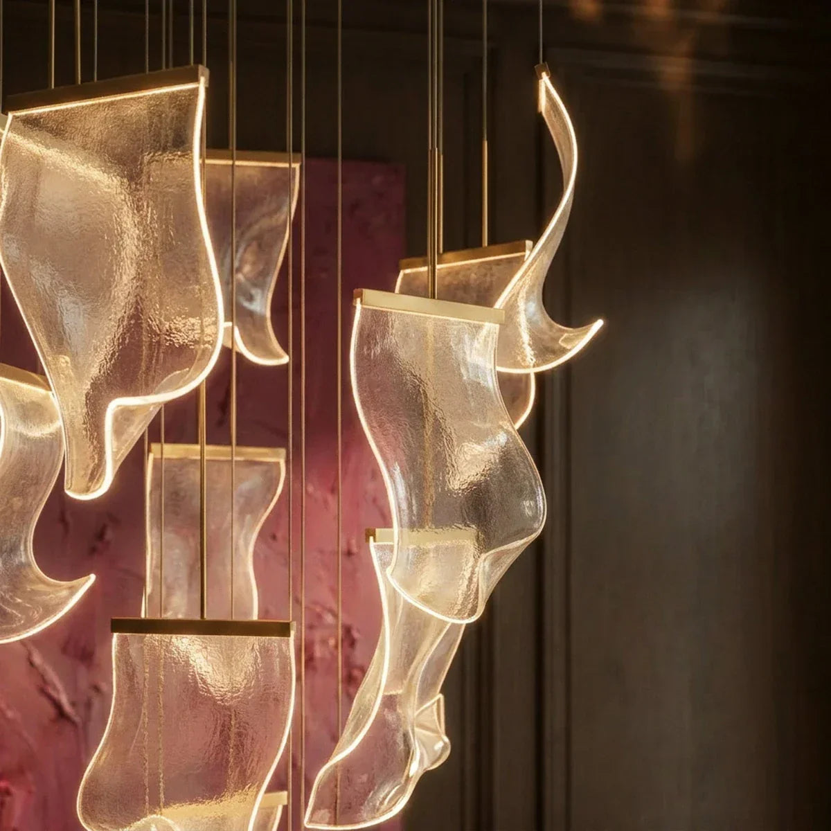 Sheets Chandelier