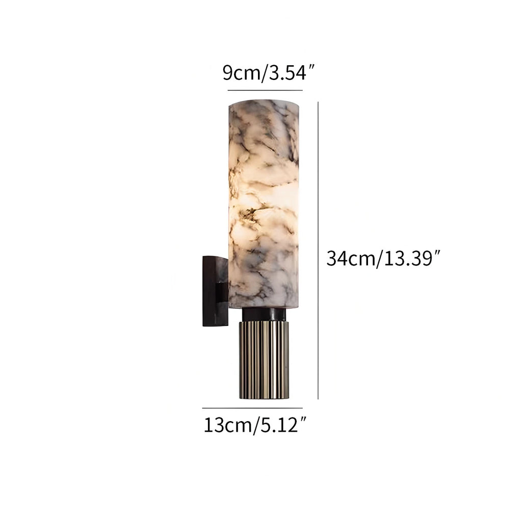 Creative Spanish onyx wall light