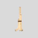 High end onyx art floor lamp