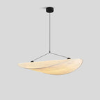 Zen Art Cloud Shape Silk Pendant Light for Living Room