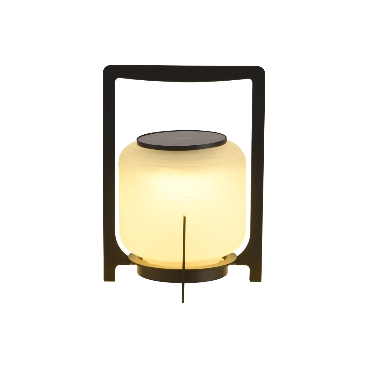 Solar Glass Lantern Outdoor Light for Garden