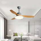 Modern 3 Blade Ceiling Fan with Light