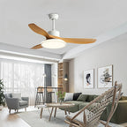 Modern 3 Blade Ceiling Fan with Light