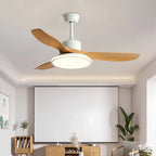 Modern 3 Blade Ceiling Fan with Light