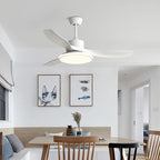 Modern 3 Blade Ceiling Fan with Light