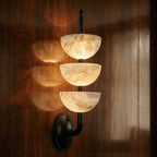 Aurelia Marble Tier Wall Lamp