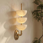 Aurelia Marble Tier Wall Lamp