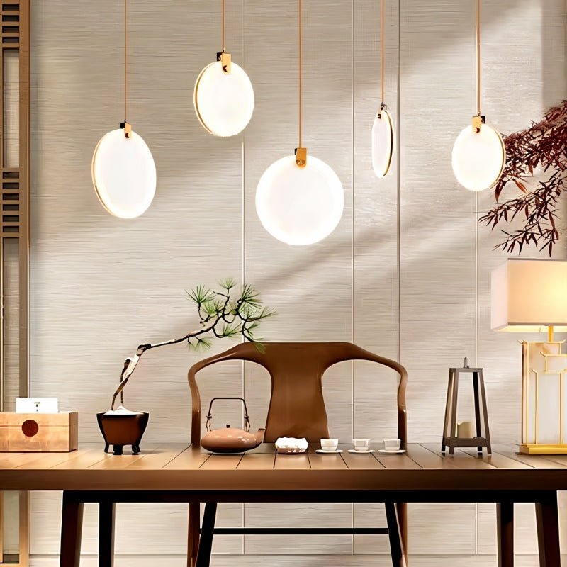 Zenqua Alabaster Pendant Light